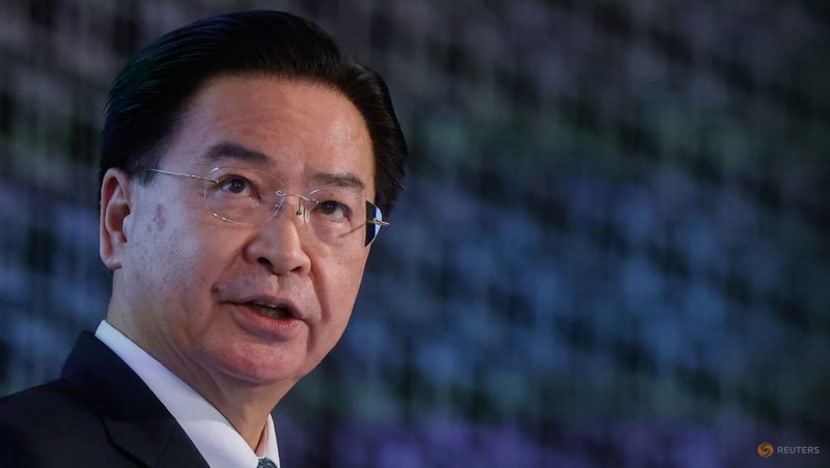 Taiwan Foreign Minister Joseph Wu speaks at a news conference in Taipei, Taiwan on Jan 9, 2024. (File Photo: Reuters/Ann Wang)