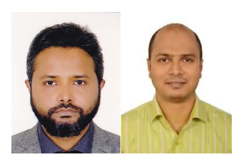 BCS Trade Cadre President Md Ziaur Rahman and General Secretary Rifat Hasan