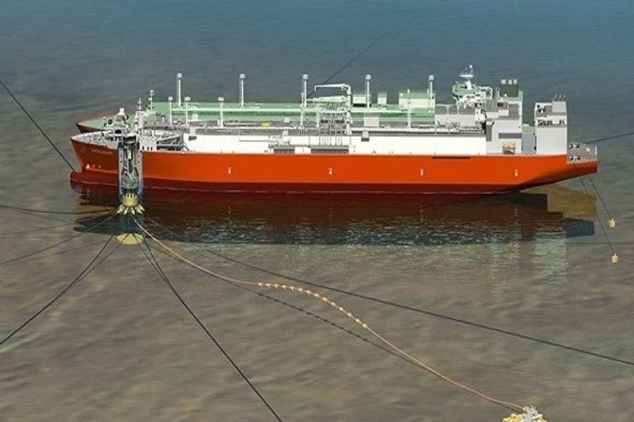 FSRU photo collected from the internet has been used for representational purpose only