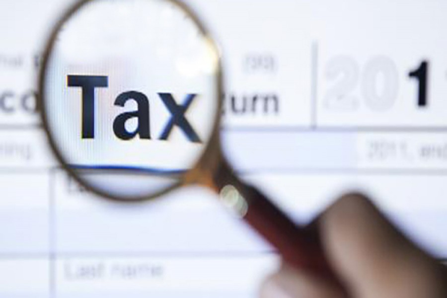 Used only for representation purpose, this photo shows the National Board of Revenue office at Segunbagicha in Dhaka city.