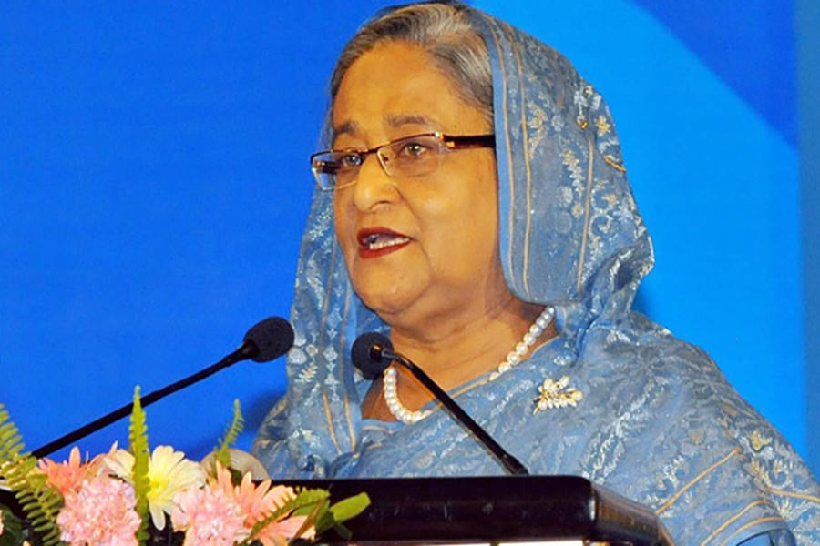 Prime Minister Sheikh Hasina. - File photo