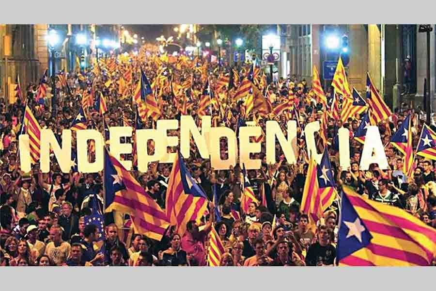 CATALONIA'S QUEST FOR INDEPENDENCE FROM SPAIN: 'If Wilson's self-determination calls remain open-ended still, the book on empires cannot be fully closed