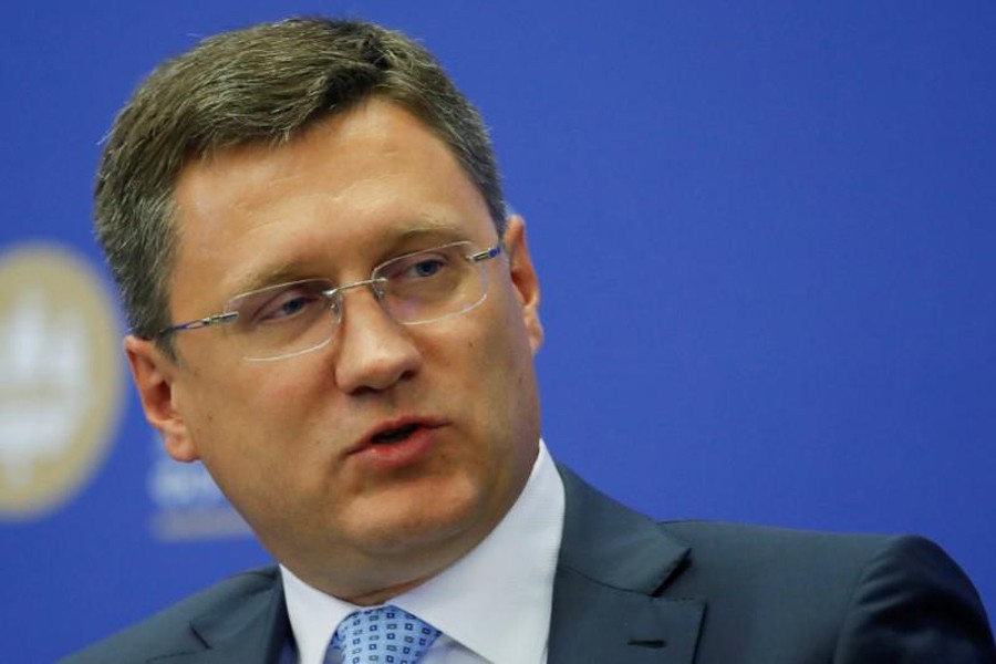 Russian Energy Minister Alexander Novak — Reuters