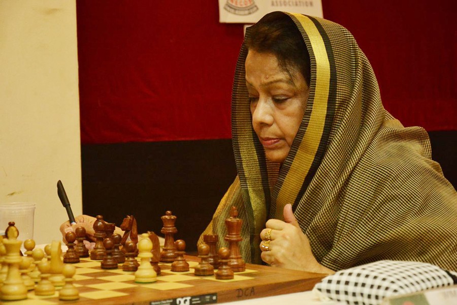 Chess Queen Rani Hamid