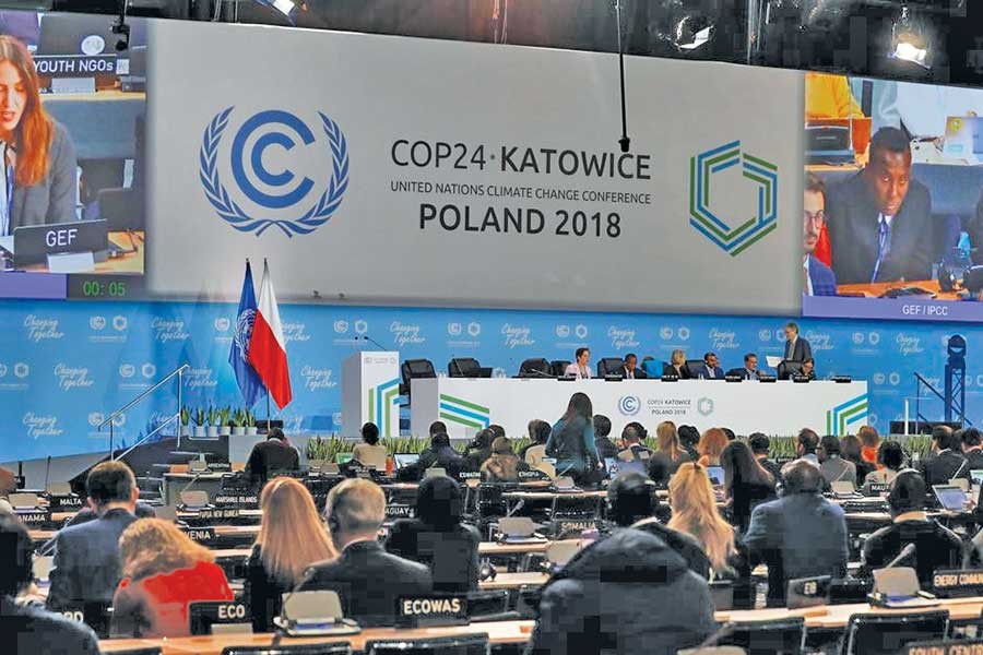 A view of the COP24 UN Climate Change Conference 2018 in Katowice, Poland. —Photo: Reuters
