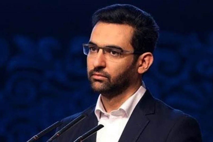 File photo of Iran’s Information Minister Mohammad Javad Azari-Jahromi. (Collected)