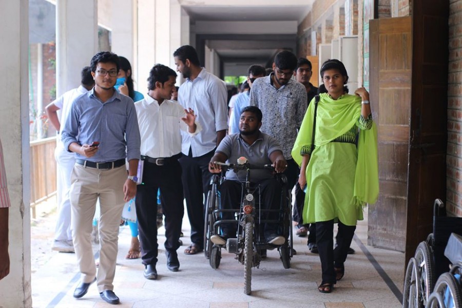 - Photo collected from Physically-challenged Development Foundation's (PDF) Facebook page