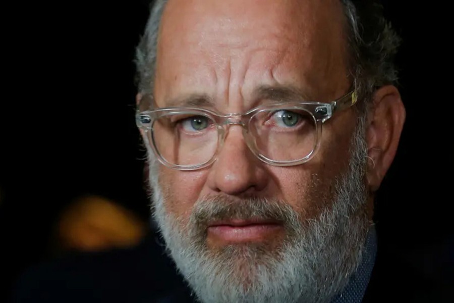 Oscar-winning actor Tom Hanks seen in this undated Reuters photo