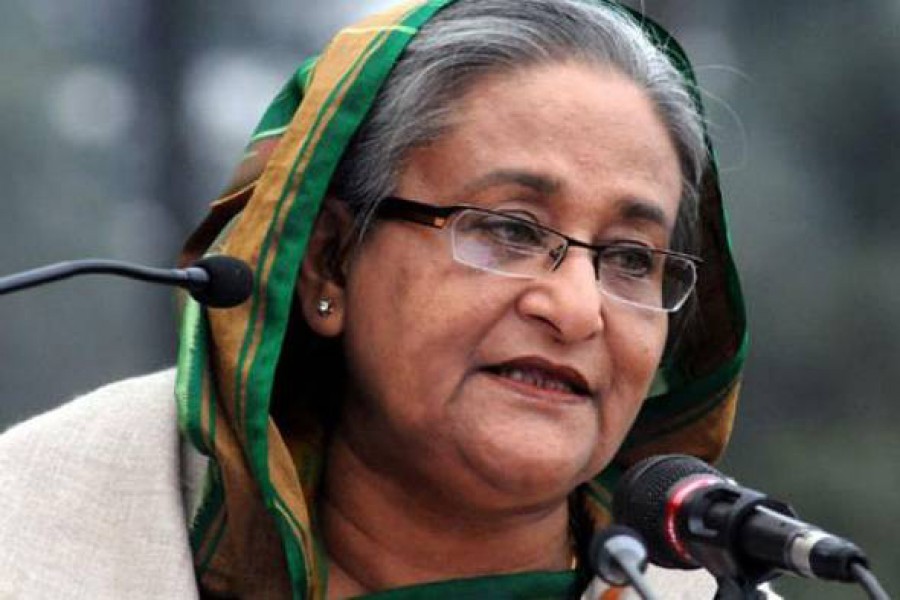 Prime minister Sheikh Hasina — File Photo