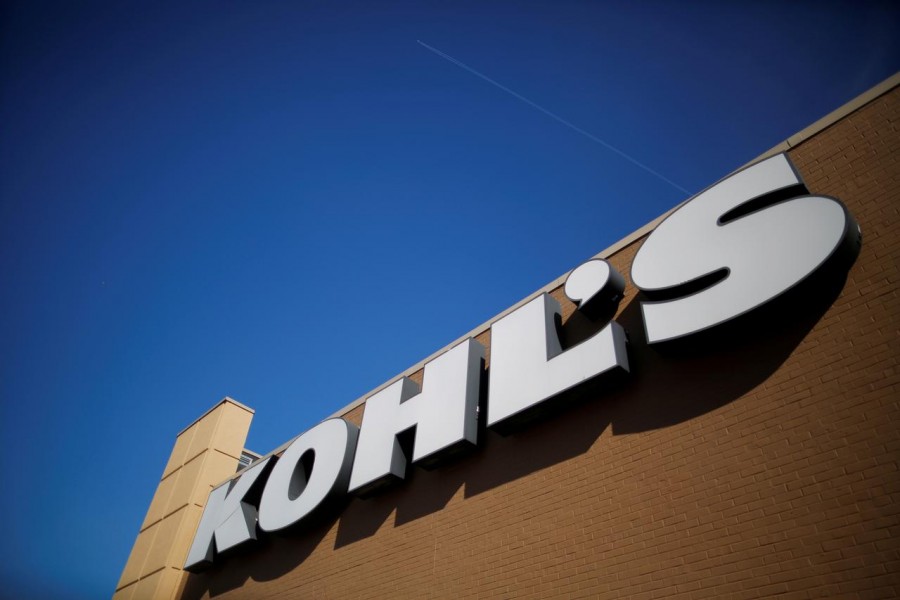 A sign marks a Kohl's store in Medford, Massachusetts, US on February 21, 2017 — Reuters/Files