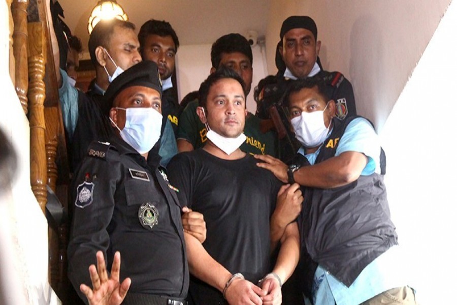 Irfan was arrested from his father’s residence on Devdas Lane in Old Dhaka on Monday afternoon for "attacking" Lieutenant Wasif Ahmed Khan of Bangladesh Navy - Collected/UNB