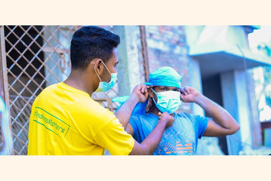 Many young people choose to volunteer during the pandemic —VBD Photo