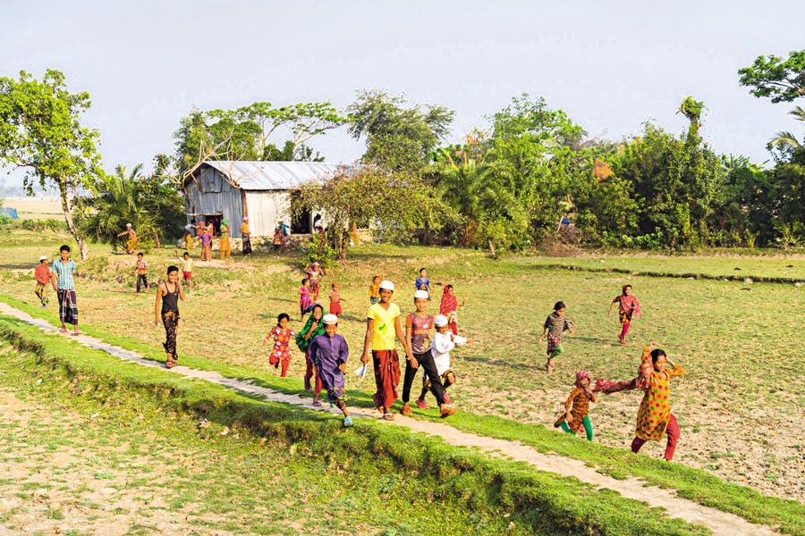 A village in Bangladesh —lostwithpurpose.com photo