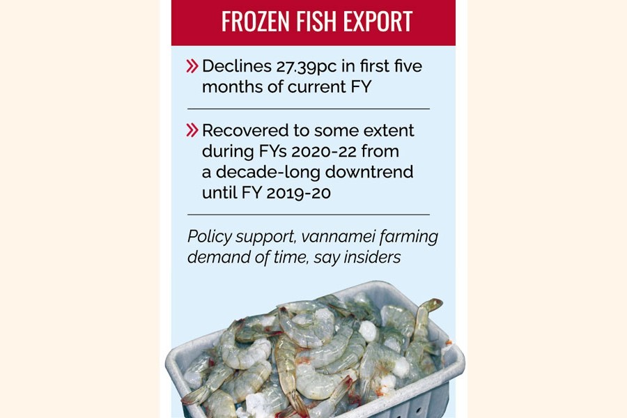 No comforting prospect for frozen fish export The Financial Express